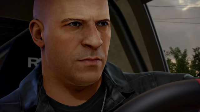 Dominic Toretto al volante en Fast &amp; encrucijada furiosa