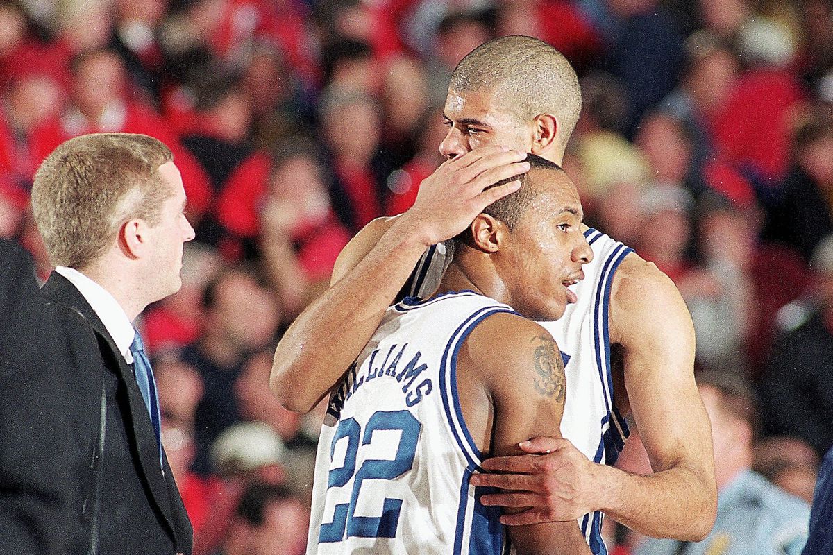 Duke Shane Battier and Jason Williams, 2001 NCAA Semifinals
