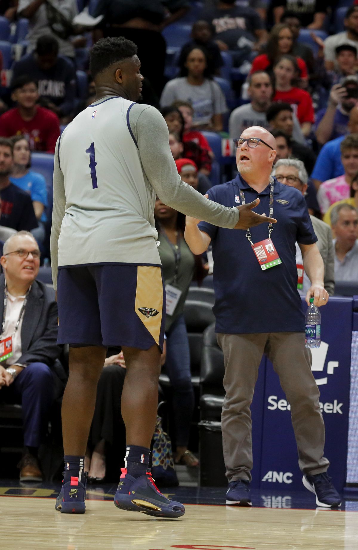 NBA: New Orleans Pelicans-Practice