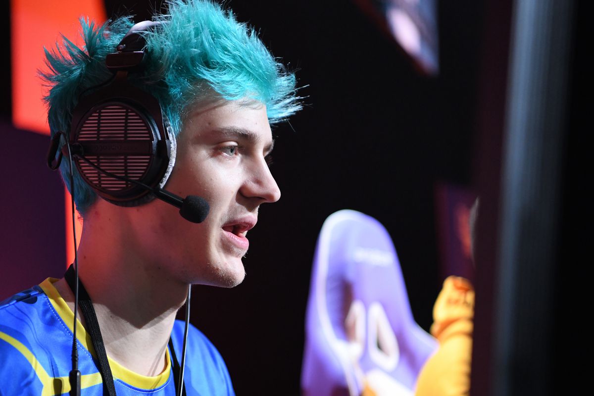 Streamer Tyler “Ninja” Blevins plays Call of Duty: Black Ops 4 during the Doritos Bowl 2018 at TwitchCon 2018