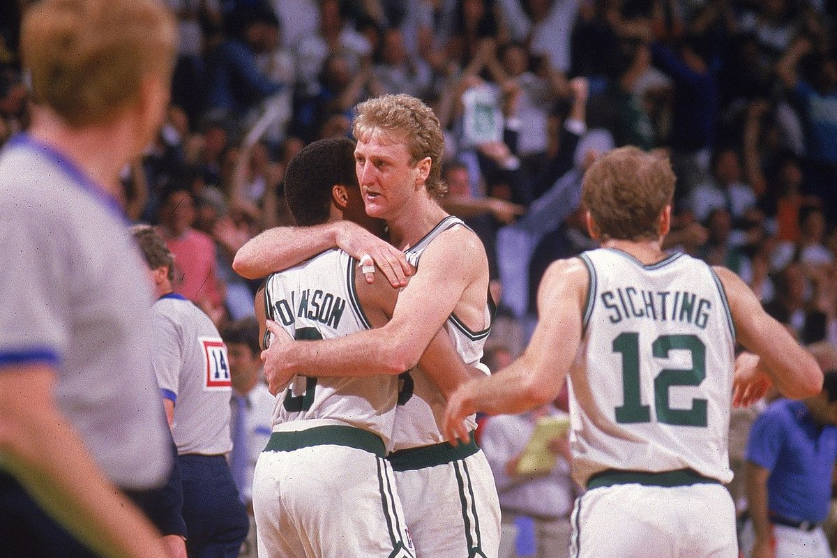 Boston Celtics Larry Bird, 1987 NBA Playoffs
