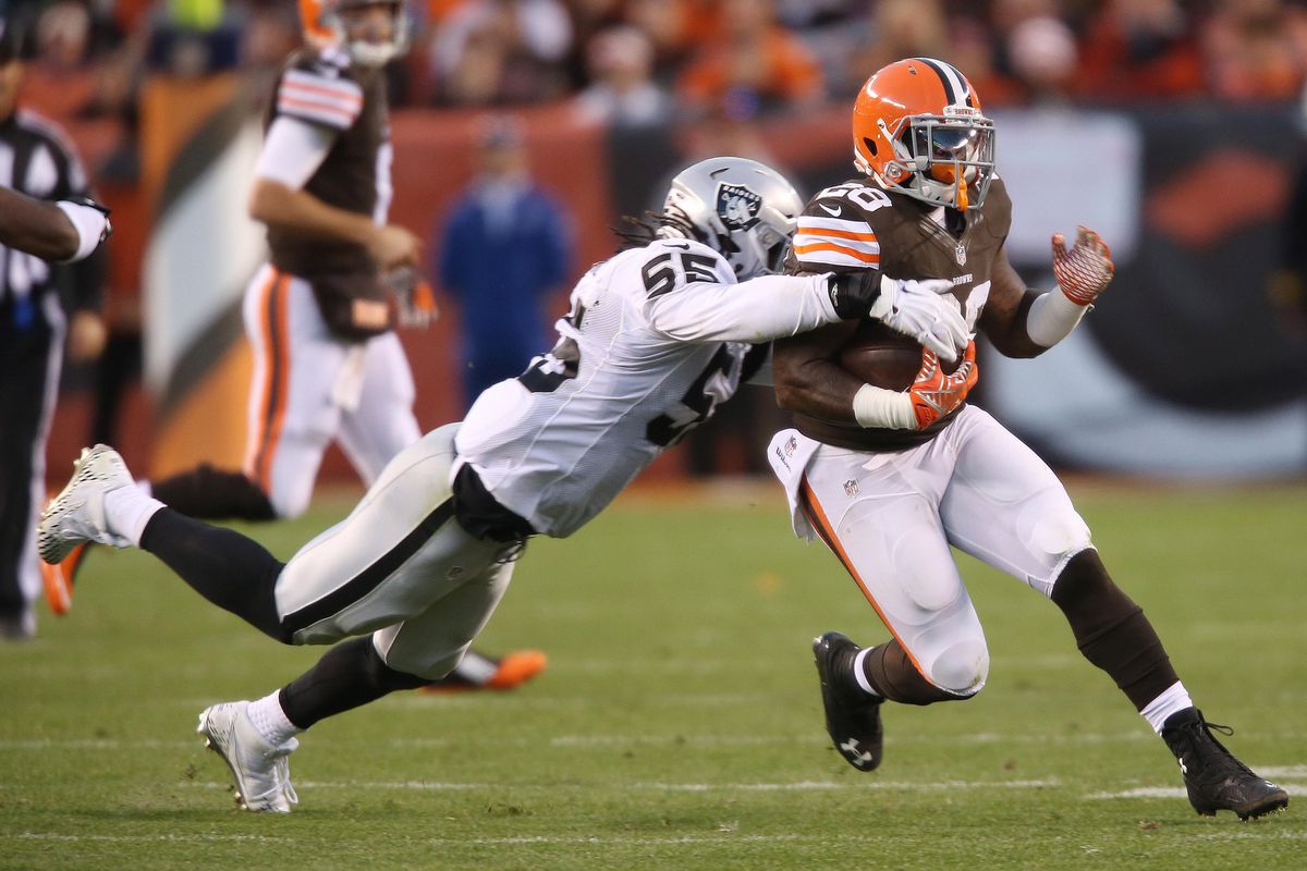 The Browns continue to show sluggishness at the point of attack