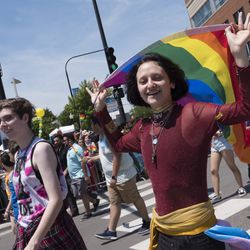 The 2018 Pride Parade.  | Rick Majewski/For the Sun-Times.