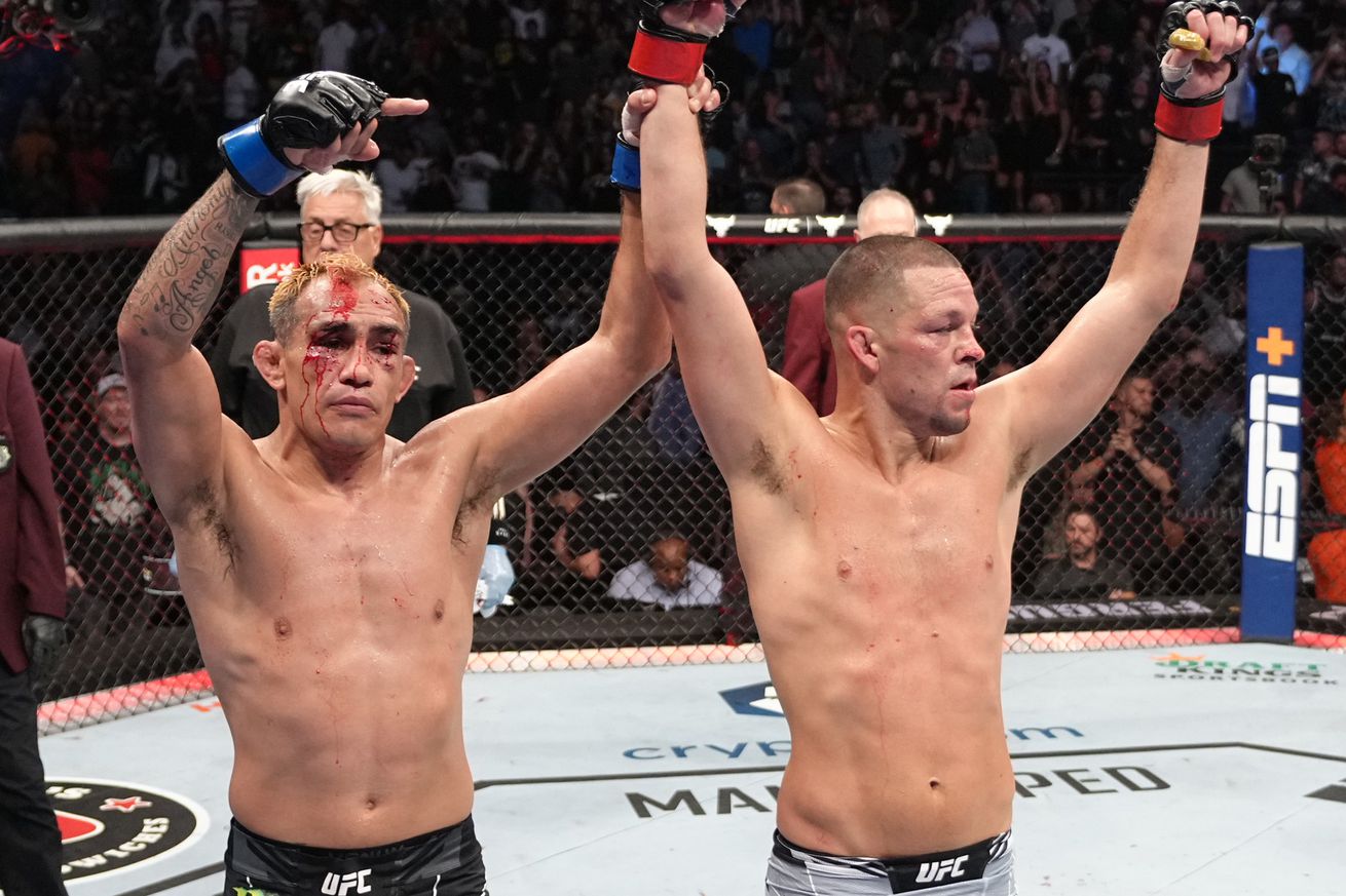 ‘Nate Diaz is a FREE man!’: Fighters react to Nate Diaz’s win over Tony Ferguson at UFC 279