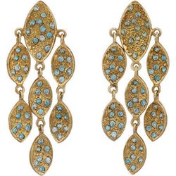 <i><a href=“http://www.barneyswarehouse.com/melinda-maria-textured-baby-pod-chandelier-earrings-00505026679310.html?index=47&cgid=womens-jewelry”>Melinda Maria's Textured Baby Pod Chandelier Earrings</a>, $69.50 (were $190)</i>