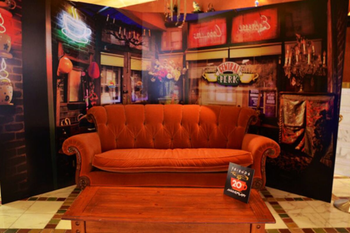 The Central Perk couch 