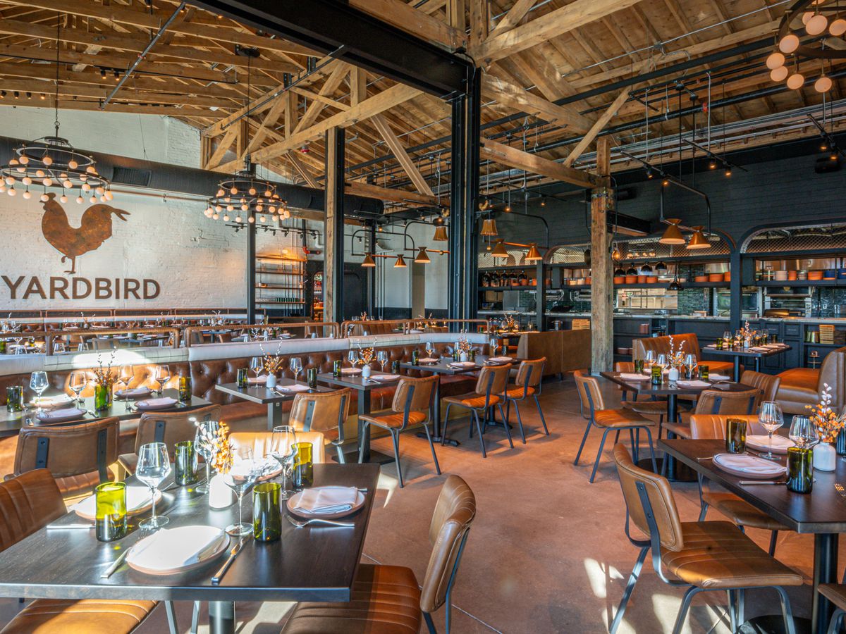 Large dining room of Yardbird