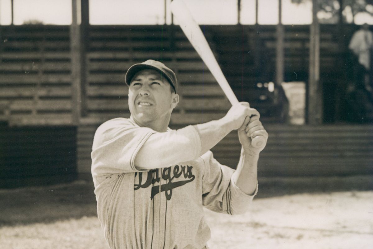 Ernie Koy played three seasons for the Brooklyn Dodgers, and hit a home run in his first major league at-bat in 1938, the first position player in franchise history to do so.