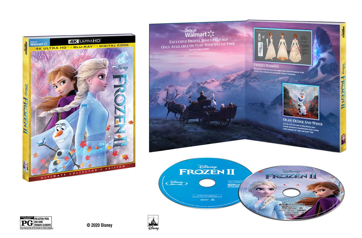 A product shot of the Frozen 2 Ultimate Collector’s Edition at Walmart