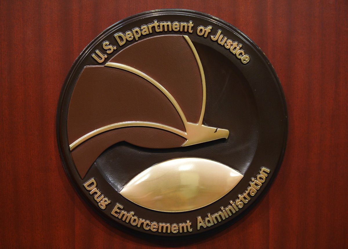 The seal for the DEA.