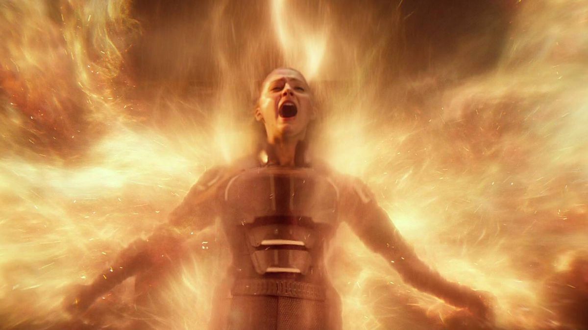 Sophie Turner as Jean Grey in X-Men: Apocalypse.