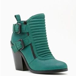 Shoe Cult by Nasty Gal: Best boot for toughing it out. <a href="http://www.nastygal.com/shoes-shoe-cult/shoe-cult-outlaw-buckled-boot">Outlaw Buckled Boot</a>, $190.00