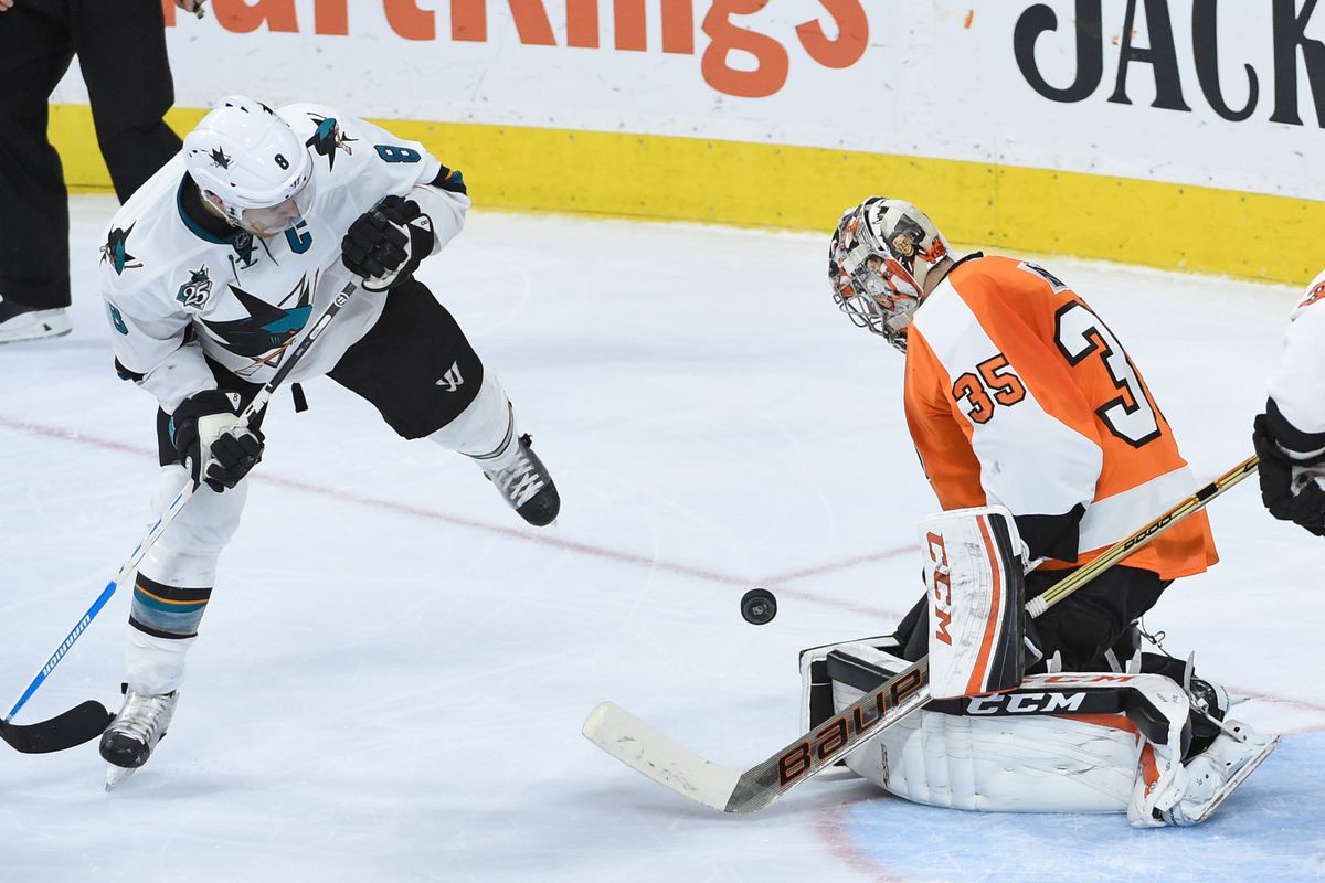 NHL: San Jose Sharks at Philadelphia Flyers
