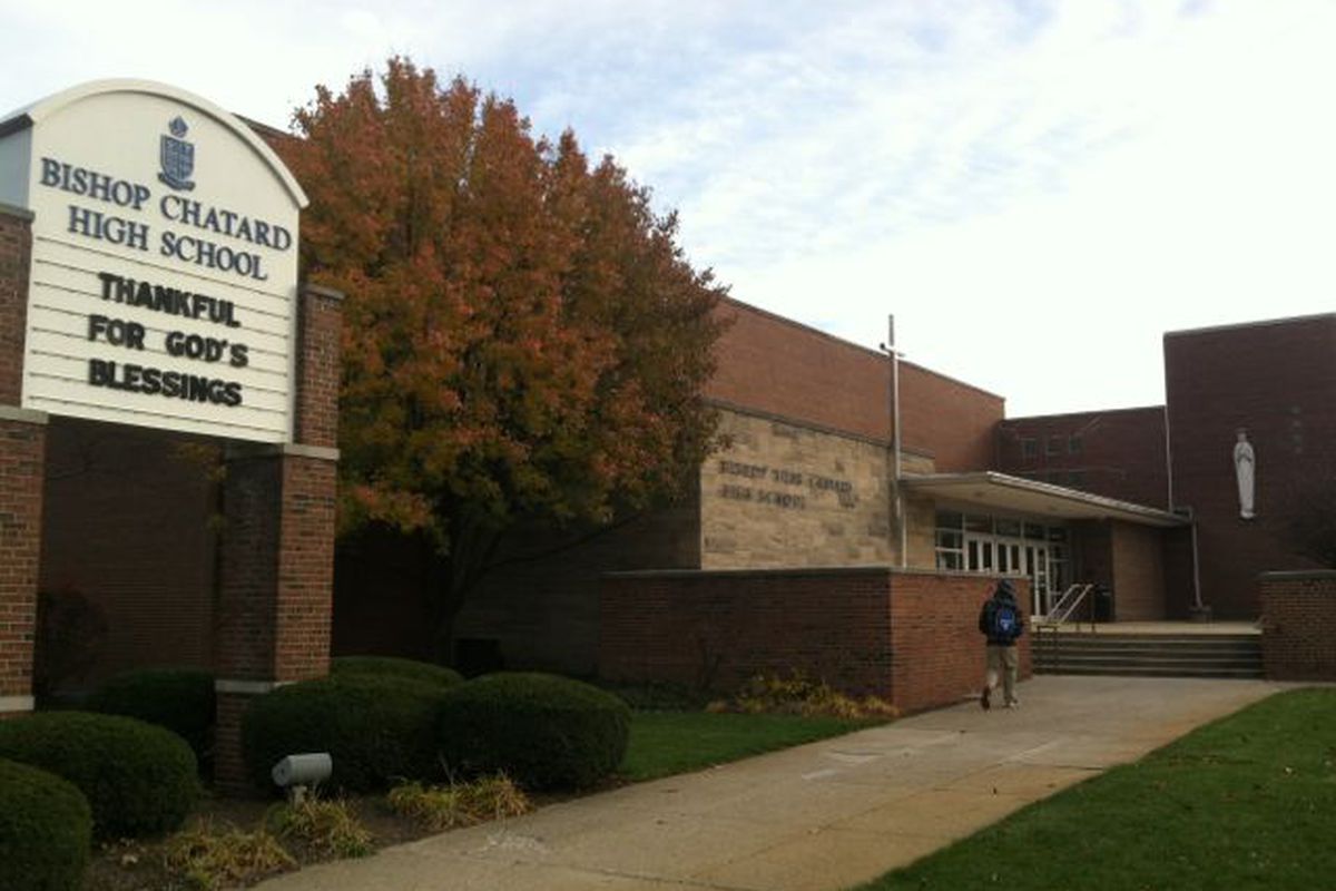 Most private schools in Indiana, like Chatard Catholic High School in Indianapolis, have students paying tuition with help from state-funded vouchers or tax credits.
