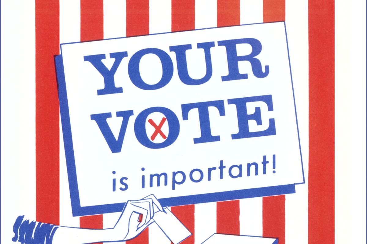 Your Vote is Important Election Poster