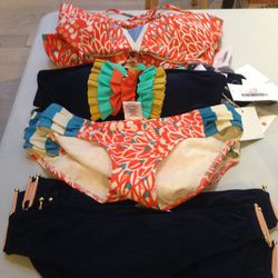 Lauren Moffatt bikinis, $35/piece