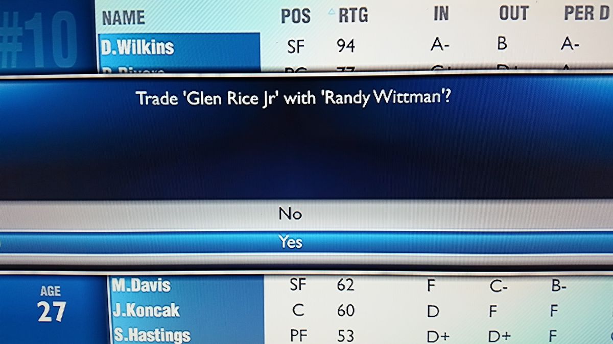 Randy Glen trade