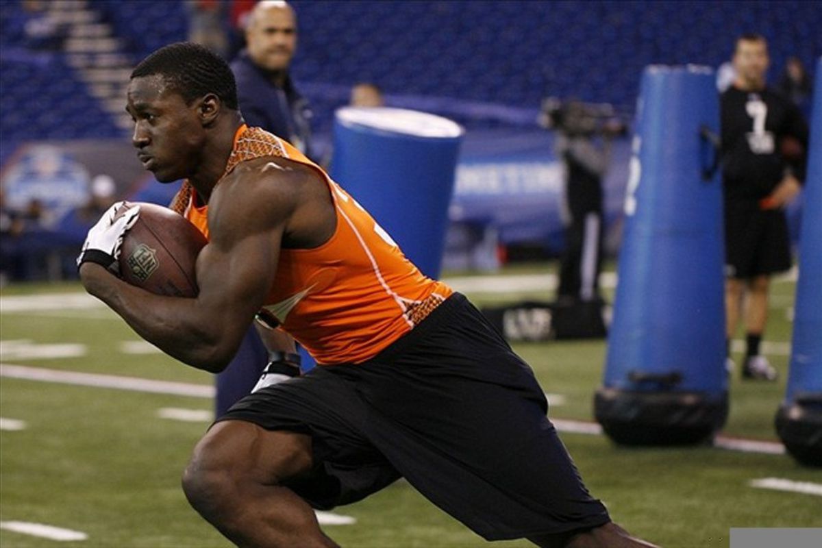 David Wilson was a standout in the 2012 NFL Scouting Combine
