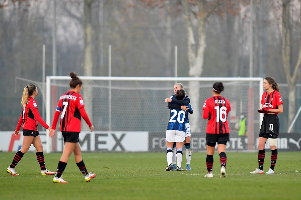 AC Milan v FC Internazionale - Women Serie A