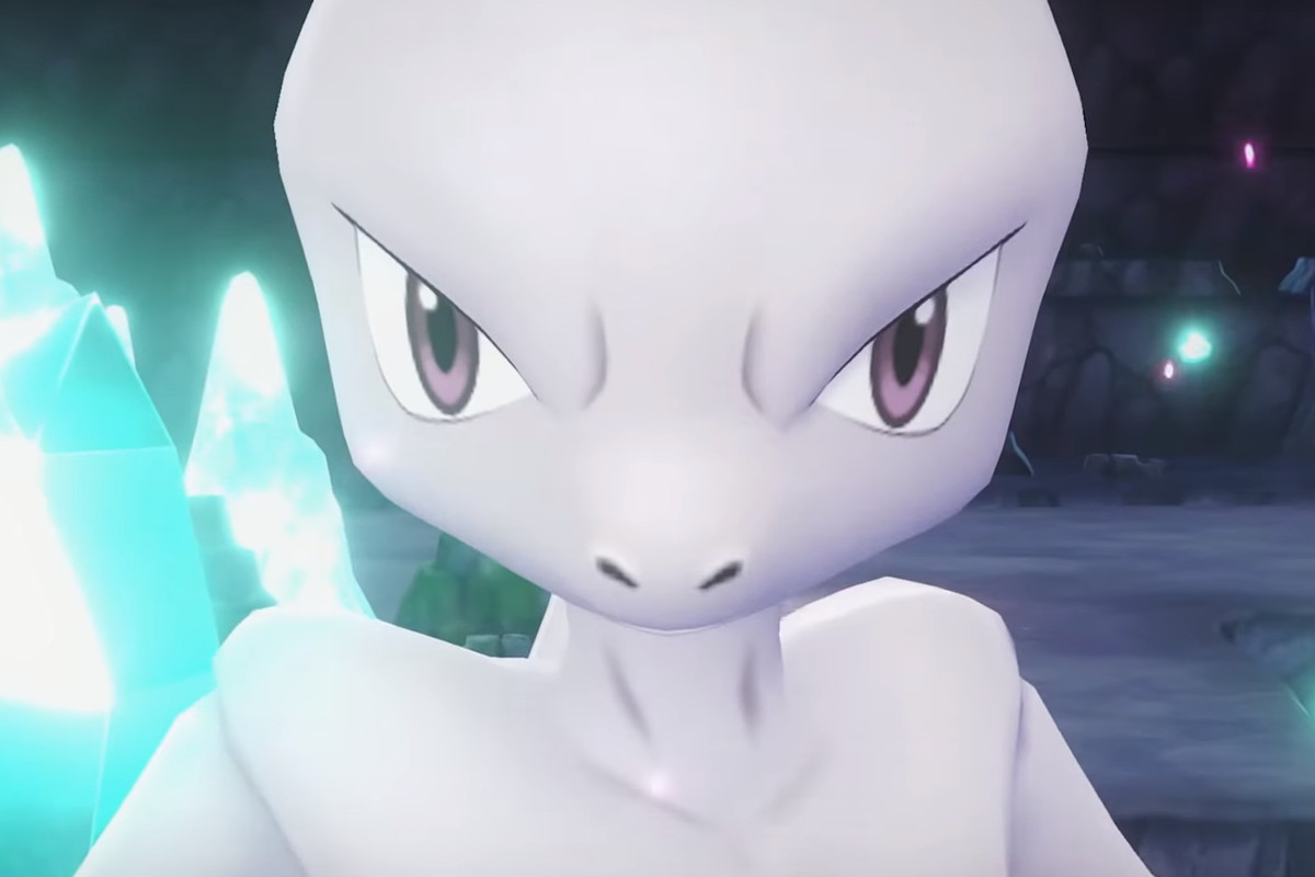 Mewtwo in Pokemon: Let’s Go, Pikachu! and Evee!