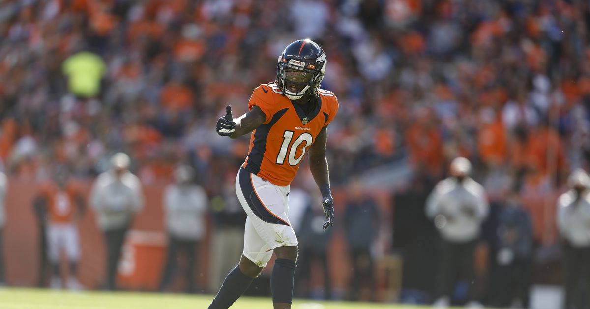 Report: New York Giants have a particular interest in Broncos WR Jerry Jeudy