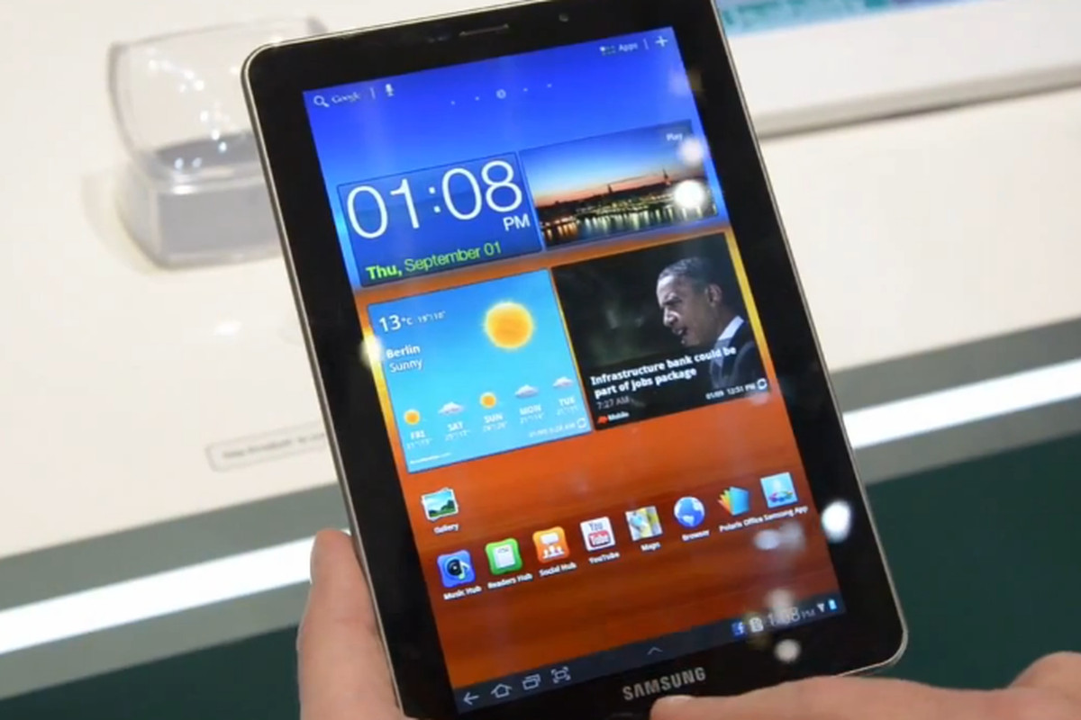 Samsung Galaxy Tab 7.7 hands-on