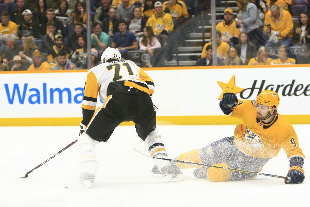 NHL: DEC 27 Penguins at Predators