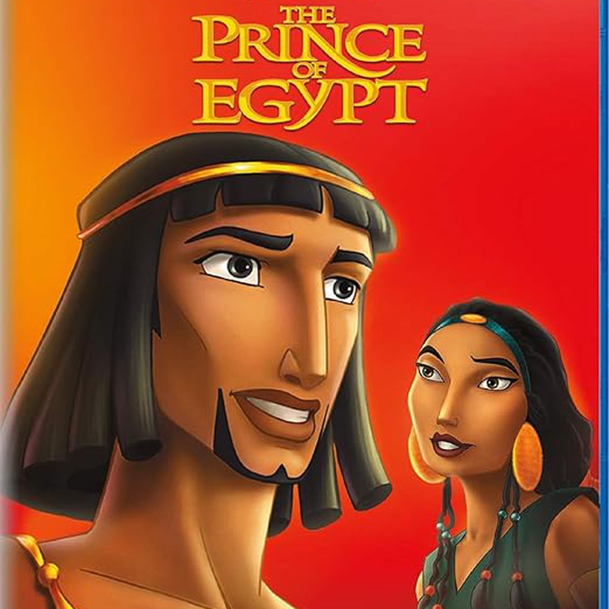 A Blu-Ray case featuring Moses from The Prince of Egypt