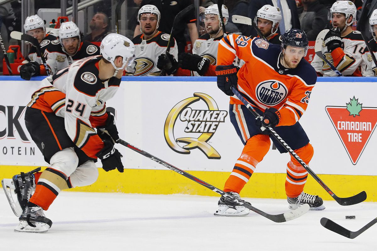 NHL: Anaheim Ducks at Edmonton Oilers