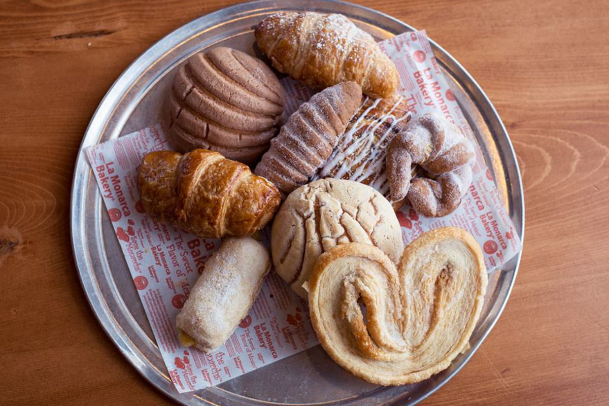 Mexican breads and pastries from La Monarca.