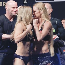 UFC 193 weigh-in photos