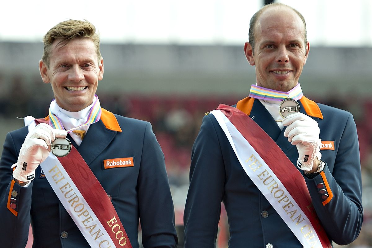 Edward Gal and Hans Peter Minderhoud compete on same Tokyo Olympic team -  Outsports