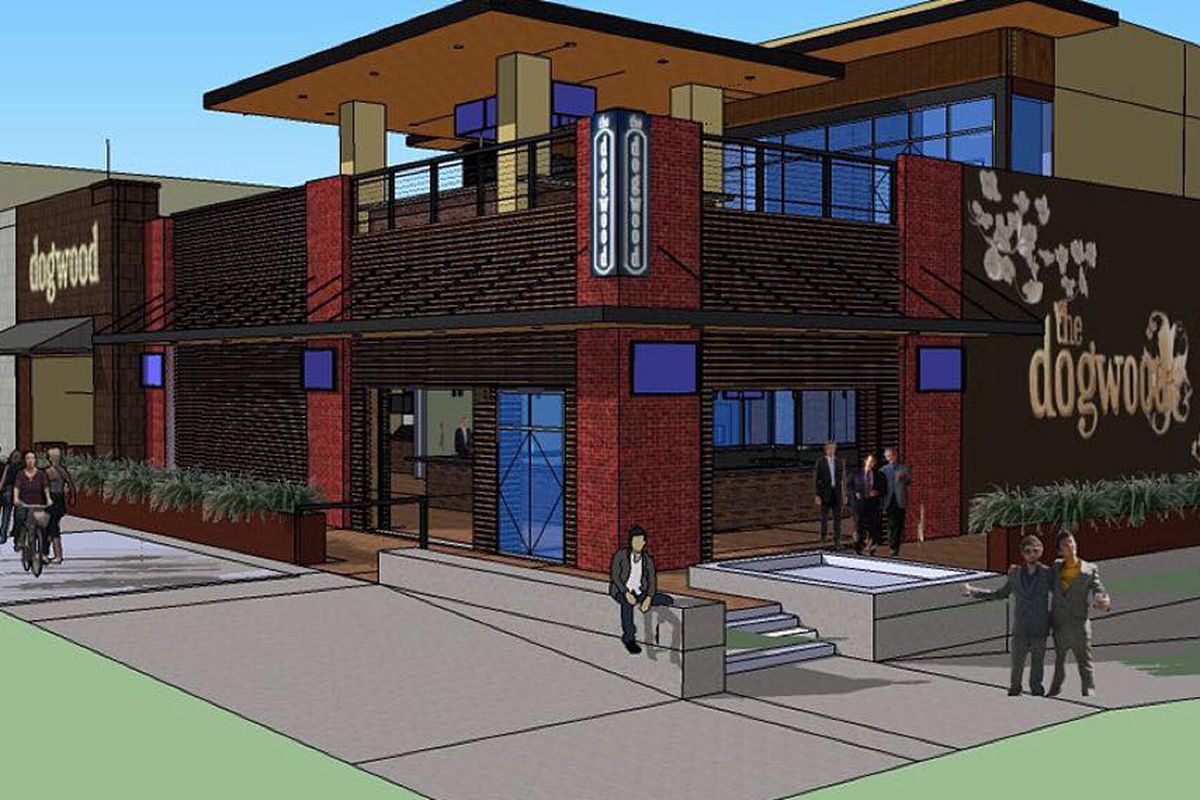 Rendering of The Dogwood in Rock Rose