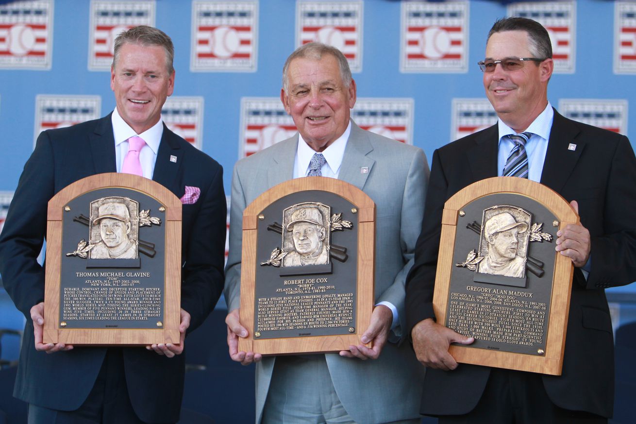 MLB: JUL 27 Baseball Hall of Fame - Induction Ceremony