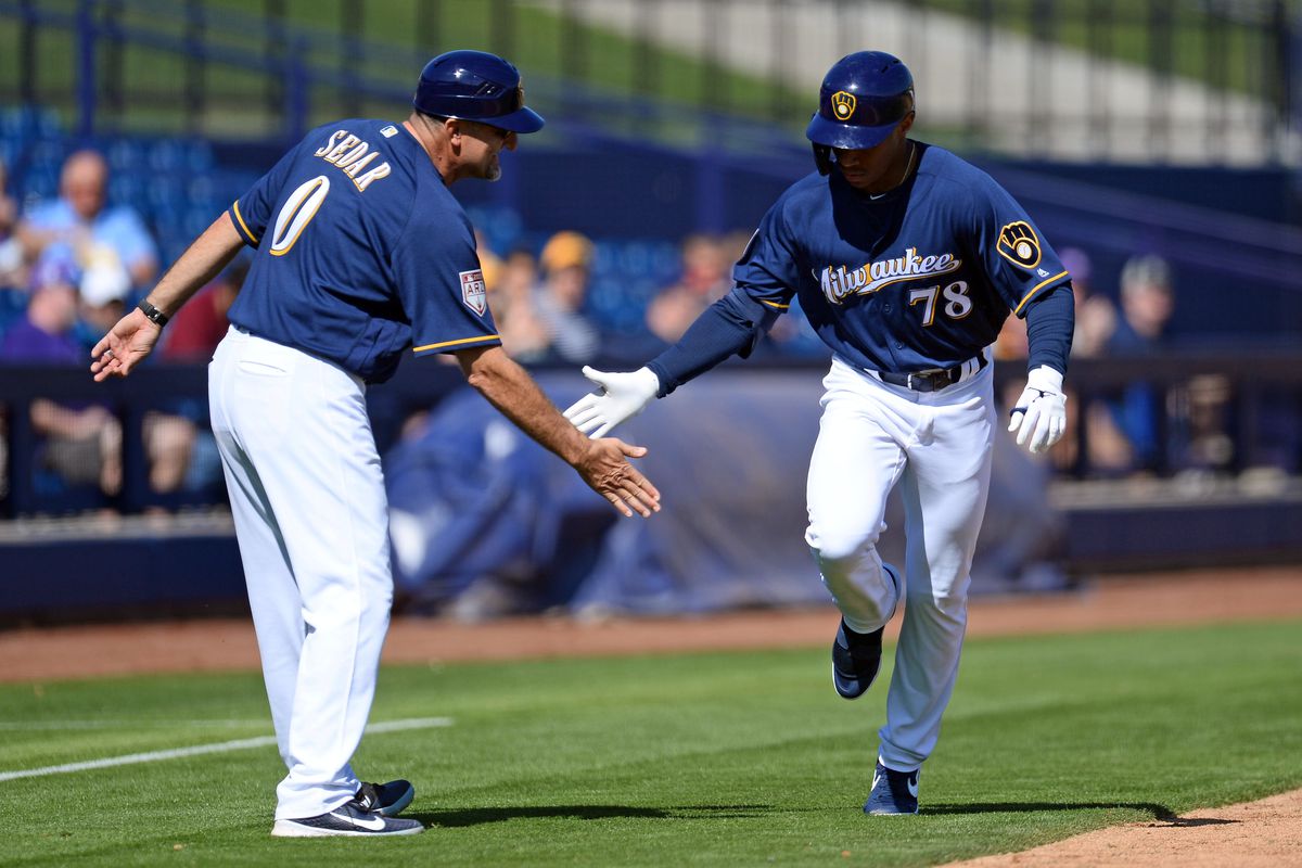 MLB: Spring Training-Cleveland Indians at Milwaukee Brewers
