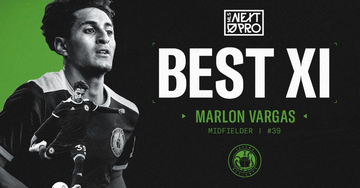 Marlon Vargas named MLS NEXT Pro Best XI