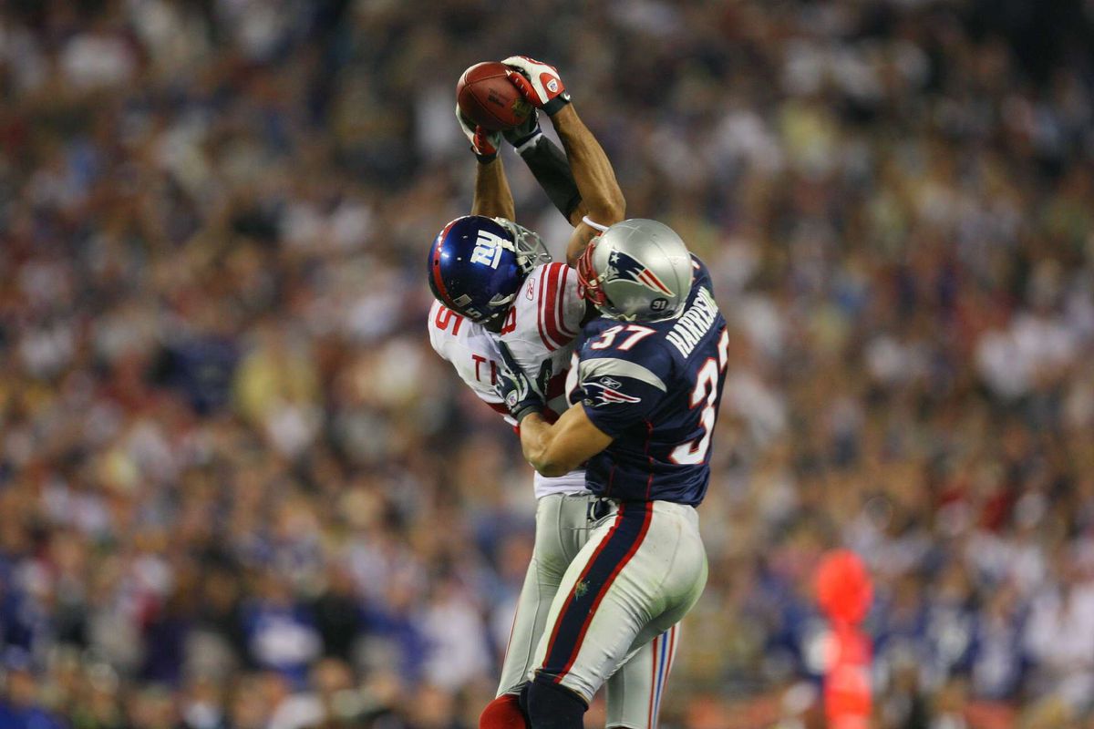 New York Giants David Tyree, Super Bowl XLII