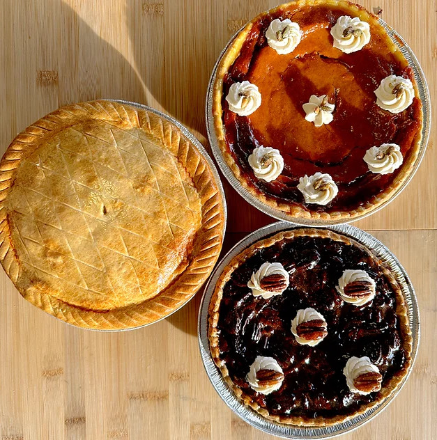 Pies from Delices Gourmands French Bakery