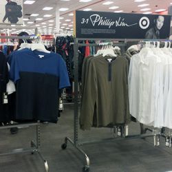 The men's section at the Burbank Target.