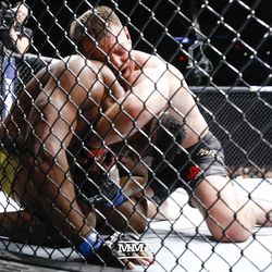 Stipe Miocic attempts. a submission at UFC 220.