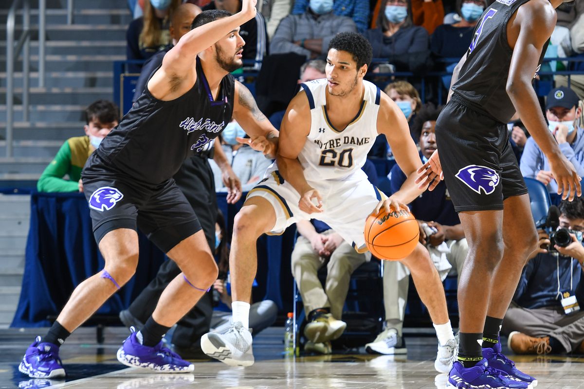 NCAA Basketball: High Point at Notre Dame