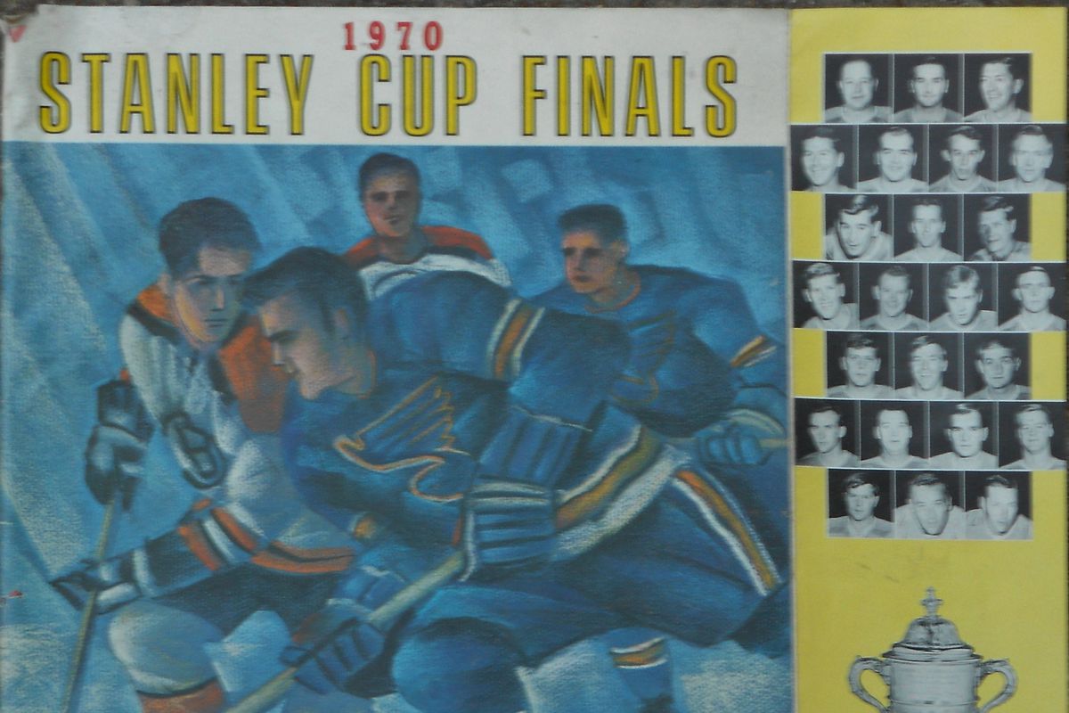 1970 Stanley Cup Finals program