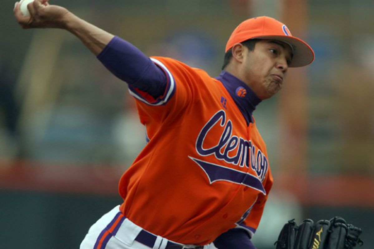 Tomas Cruz has struggled mightily this year and needs to turn it around to shore up Clemson's pen.