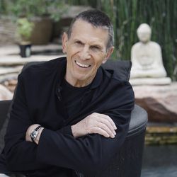 Leonard Nimoy is seen in his Los Angeles home Thursday, April 23, 2009. 