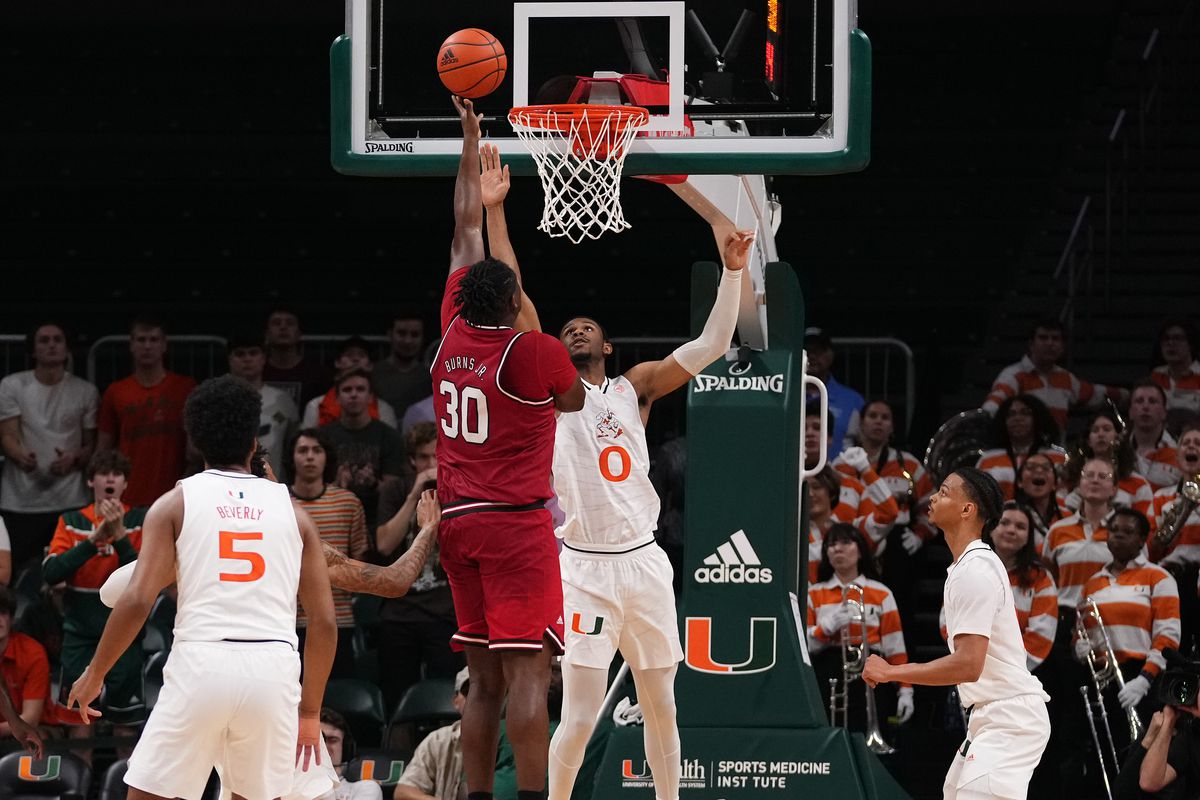 NCAA Basketball: N.C. State at Miami (FL)