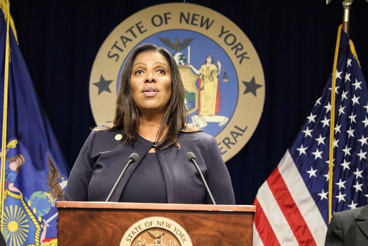 New York State Attorney General Letitia James.