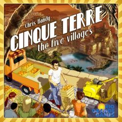 Cinque Terre from Rio Grande Games is a fun pick-up and delivery game set in the Italian Riviera.