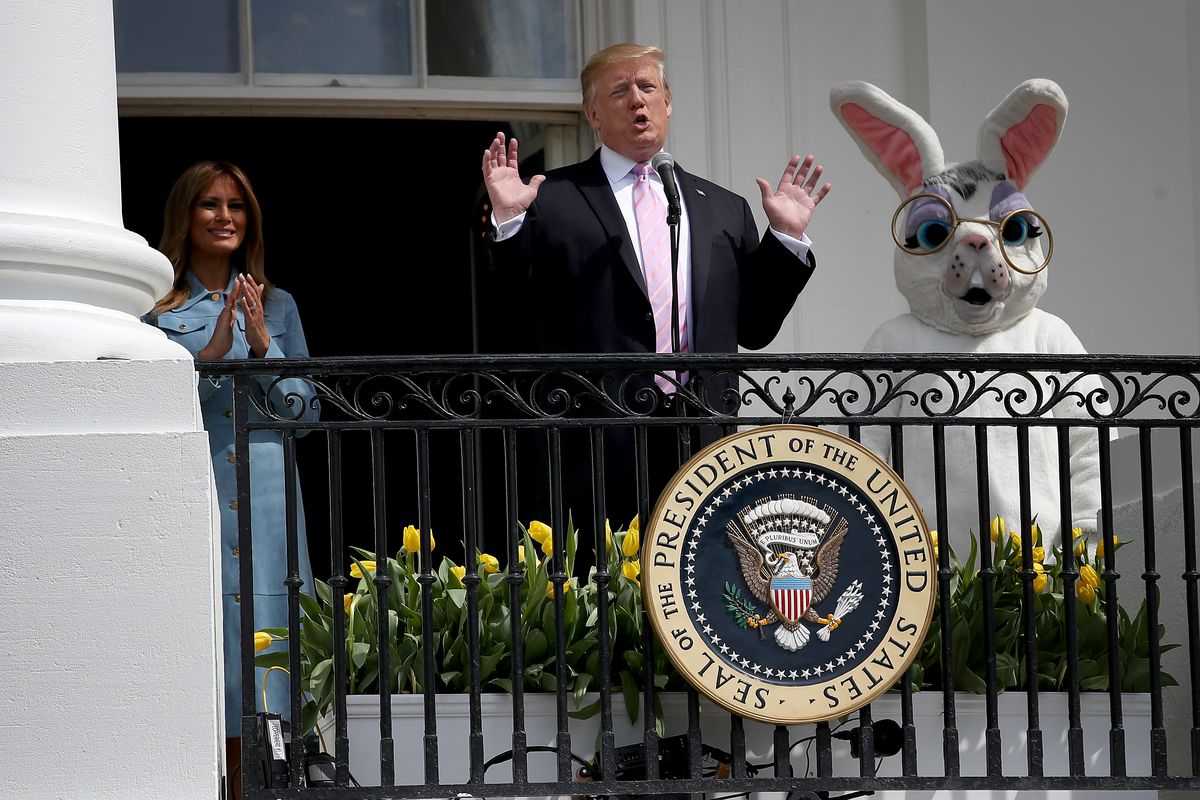 President And Mrs Trump Host Annual White House Easter Egg Roll