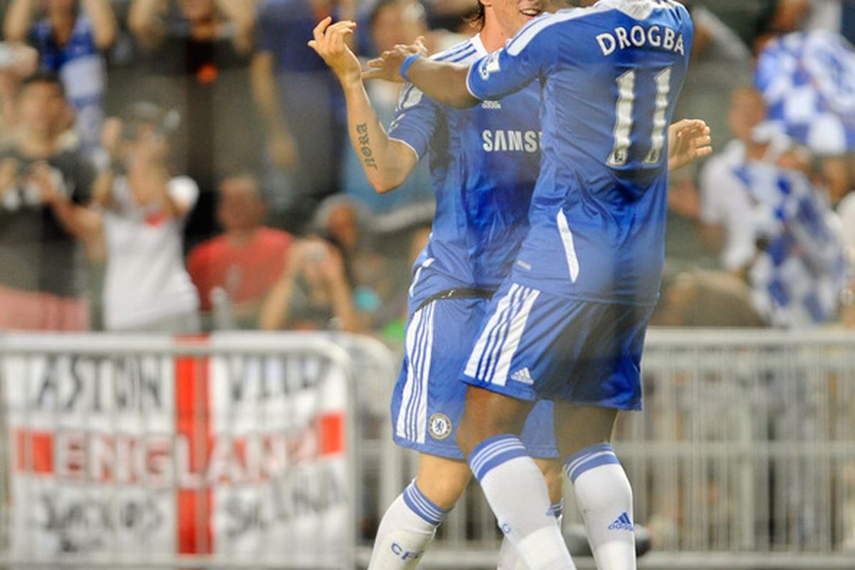 Can Didier Drogba and Fernando Torres play together?