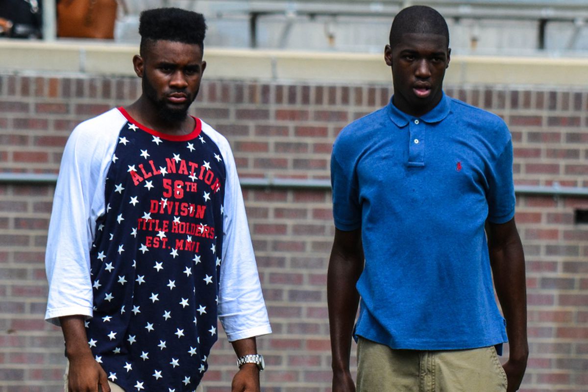 Deon Cain (polo shirt) is interested in Ohio State